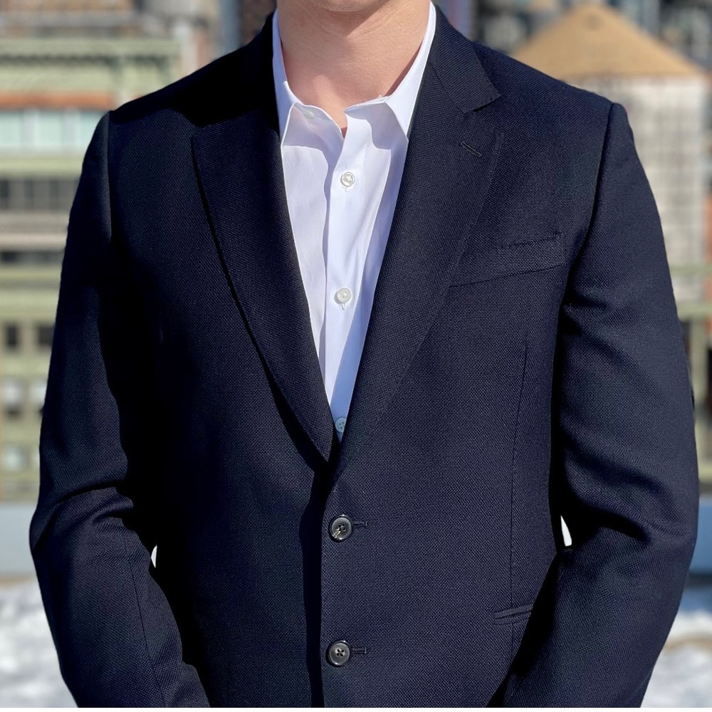 Paul Smith Luxury Blazer 42R Blue